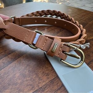 Bench Tan Braided Belt NWT M/L